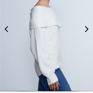 New York & company off the shoulder sweater